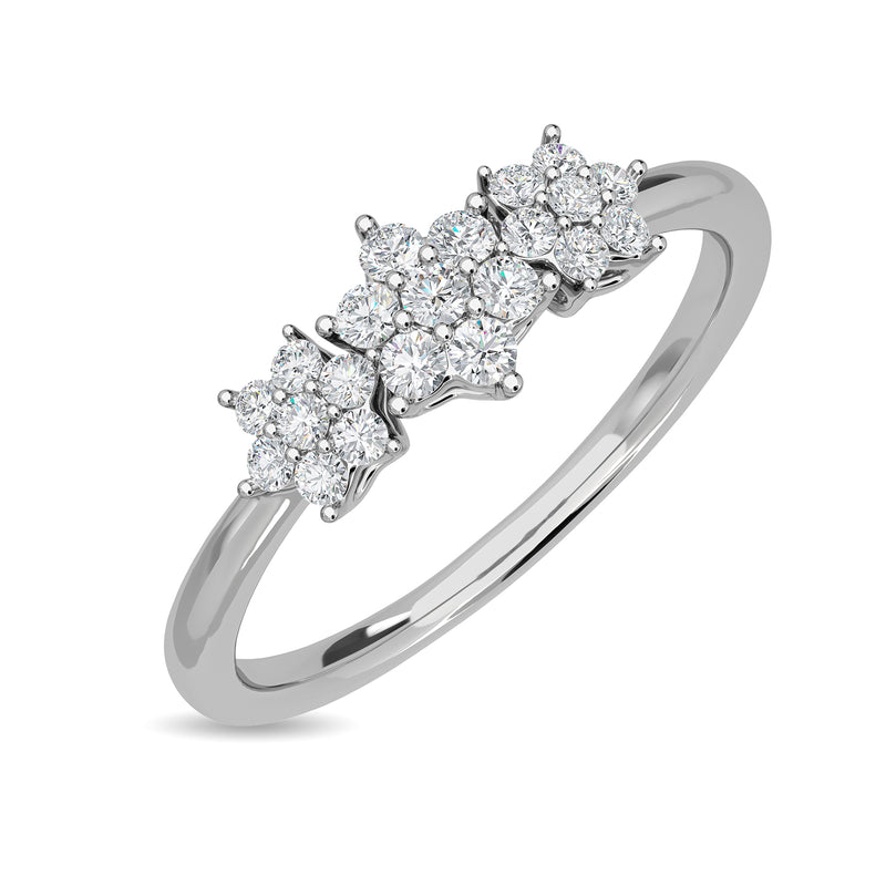 925 Sterling Silver Diamond Ring at Rs 11449.56/piece | 925 Sterling Silver  Ring in Surat | ID: 26434643512